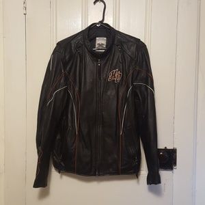 Harley Davidson Leather Riding Jacket 2x